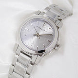 Buy Shop Burberry The City Silver Dial Silver Steel Strap Watch for Women - BU9200 USA Online