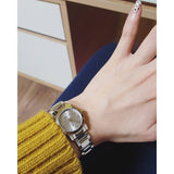Buy Shop Burberry The City Silver Diamonds Dial Silver Steel Strap Watch for Women - BU9230 USA Online
