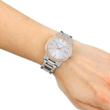 Buy Shop Burberry The City White Dial Two Tone Steel Strap Watch for Women - BU9105 USA Online
