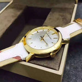 Buy Shop Burberry The City White Dial White Leather Strap Watch for Women - BU9110 USA Online
