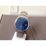 Buy Shop Burberry The Classic Blue Dial Silver Steel Strap Watch for Men - BU10007 USA Online