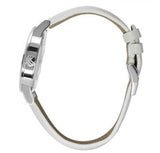 Buy Shop Burberry The City White Dial White Leather Strap Watch for Women - BU9128 USA Online