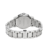 Buy Shop Burberry The City White Dial Silver Steel Strap Watch for Women - BU9100 USA Online