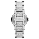 Buy Shop Burberry The City White Dial Silver Steel Strap Watch for Women - BU9144 USA Online