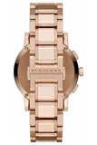 Buy Shop Burberry The City White Dial Rose Gold Steel Strap Watch for Women - BU9204 USA Online