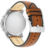 Buy Shop Fossil Grant Chronograph Blue Dial Brown Leather Strap Watch for Men - FS5210 USA Online