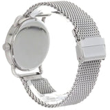 Buy Shop Fossil Neutra Chronograph White Dial Silver Mesh Bracelet Watch for Men - FS5382 USA Online