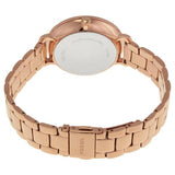 Buy Shop Fossil Jacqueline Multi Function Mother of Pearl Dial Rose Gold Steel Strap Watch for Women - ES3757 USA Online