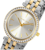 Buy Shop Michael Kors Darci Silver Dial Two Tone Steel Strap Watch for Women - MK3405 USA Online