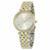 Buy Shop Michael Kors Darci Silver Dial Two Tone Steel Strap Watch for Women - MK3405 USA Online