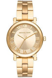 Buy Shop Michael Kors Norie Gold Dial Gold Steel Strap Watch for Women - MK3560 USA Online