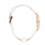 Buy Shop Daniel Wellington Classic Petite Bondi Black Dial White Leather Strap Watch For Women - DW00100285 USA Online