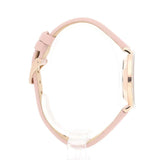 Buy Shop Michael Kors Pyper Analog White Dial Pink Leather Strap Watch For Women - MK2803 USA Online
