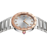 Buy Shop Bvlgari Bvlgari Bvlgari Lady Diamonds Silver Dial Silver Steel Strap Watch for Women - BVLGARI103577 USA Online