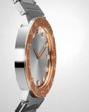 Buy Shop Bvlgari Bvlgari Bvlgari Lady Diamonds Silver Dial Silver Steel Strap Watch for Women - BVLGARI103577 USA Online
