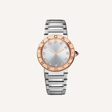 Buy Shop Bvlgari Bvlgari Bvlgari Lady Diamonds Silver Dial Silver Steel Strap Watch for Women - BVLGARI103577 USA Online