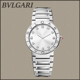 Buy Shop Bvlgari Bvlgari Bvlgari Lady Diamonds Silver Dial Silver Steel Strap Watch for Women - BVLGARI103696 USA Online
