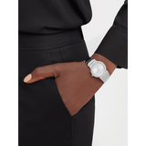 Buy Shop Bvlgari Bvlgari Bvlgari Lady Diamonds Silver Dial Silver Steel Strap Watch for Women - BVLGARI103696 USA Online