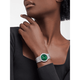 Buy Shop Bvlgari Bvlgari Bvlgari Lady Green Dial Silver Steel Strap Watch for Women - BVLGARI103693 USA Online