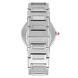 Buy Shop Bvlgari Bvlgari Bvlgari Lady Green Dial Silver Steel Strap Watch for Women - BVLGARI103693 USA Online
