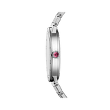 Buy Shop Bvlgari Bvlgari Bvlgari Quartz Pink Dial Silver Steel Strap Watch for Women - BVLGARI103711 USA Online