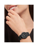 Buy Shop Bvlgari Bvlgari Lady Black Dial Black Steel Strap Watch for Women - BVLGARI103557 USA Online