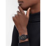Buy Shop Bvlgari Bvlgari Lady Black Dial Black Steel Strap Watch for Women - BVLGARI103557 USA Online