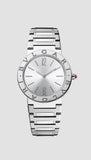 Buy Shop Bvlgari Bvlgari Lady Silver Dial Silver Steel Strap Watch for Women - BVLGARI103575 USA Online