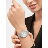 Buy Shop Bvlgari Bvlgari Lady Silver Dial Silver Steel Strap Watch for Women - BVLGARI103575 USA Online