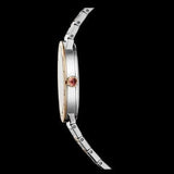 Buy Shop Bvlgari Lady Quartz Diamonds Grey Dial Two Tone Steel Strap Watch for Women - BVLGARI103067 USA Online