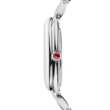 Buy Shop Bvlgari Serpenti Seduttori Diamonds Black Dial Silver Steel Strap Watch for Women - SERPENTI103449 USA Online