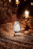 Buy Shop Bvlgari Serpenti Seduttori Diamonds Silver Dial Silver Steel Strap Watch for Women - SERPENTI103361 USA Online