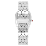 Buy Shop Bvlgari Serpenti Seduttori Quartz White Dial Silver Steel Strap Watch for Women - SERPENTI103141 USA Online