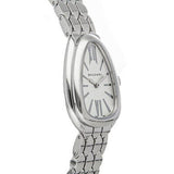 Buy Shop Bvlgari Serpenti Seduttori Quartz White Dial Silver Steel Strap Watch for Women - SERPENTI103141 USA Online