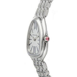 Buy Shop Bvlgari Serpenti Seduttori Quartz White Dial Silver Steel Strap Watch for Women - SERPENTI103141 USA Online