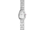 Buy Shop Bvlgari Serpenti Seduttori Quartz White Dial Silver Steel Strap Watch for Women - SERPENTI103141 USA Online