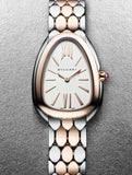 Buy Shop Bvlgari Serpenti Seduttori White Dial Two Tone Steel Strap Watch for Women - SERPENTI103277 USA Online
