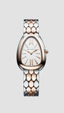 Buy Shop Bvlgari Serpenti Seduttori White Dial Two Tone Steel Strap Watch for Women - SERPENTI103277 USA Online