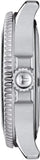 Tissot Seastar 1000 Mother of Pearl White Dial White Rubber Strap Watch for Women - T120.210.17.116.00