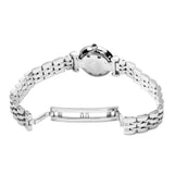 Buy Shop Emporio Armani Gianni T Bar Mother of Pearl Dial Silver Steel Strap Watch For Women - AR1688 USA Online