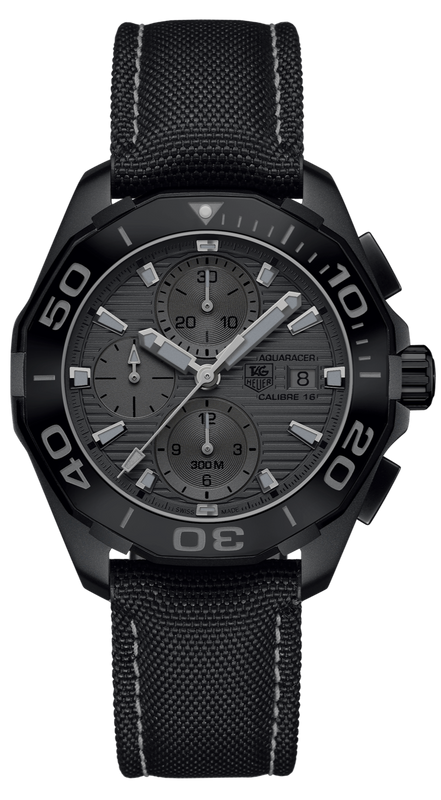 Buy Shop Tag Heuer Aquaracer Titanium Grey Dial Watch for Men - CAY218B.FC6370 USA Online