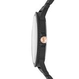 Buy Shop Emporio Armani Interchangeable Black Dial Black Steel Strap Watch For Men - AR80021 USA Online