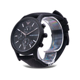 Buy Shop Emporio Armani Renato Chronograph Black Dial Black Nylon Strap Watch For Men - AR11457 USA Online