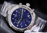 Buy Shop Tissot PR 100 Sport Quartz Chronograph Blue Dial Silver Steel Strap Watch For Men - T101.617.11.041.00 USA Online