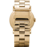 Buy Shop Marc Jacobs Amy Black Dial Gold Steel Strap Watch for Women - MBM3273 USA Online