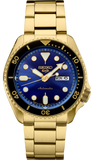 Buy Shop Seiko 5 Sports US Special Edition Automatic Blue Dial Gold Steel Strap Watch For Men - SRPK20 USA Online