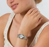 Buy Shop Marc Jacobs Mini Amy White Dial Silver Steel Strap Watch for Women - MBM3055 USA Online