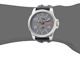 Buy Shop Hugo Boss Detroit Sport Analog Grey Dial Grey Rubber Strap Watch For Men - 1550007 USA Online