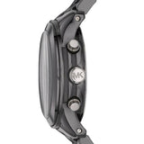 Buy Shop Michael Kors Runway Black Ceramic Dial Black Steel Strap Watch for Women - MK5162 USA Online