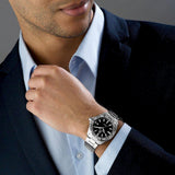Buy Shop Tag Heuer Aquaracer Black Dial Silver Steel Strap Watch for Men - WBD1110.BA0928 USA Online